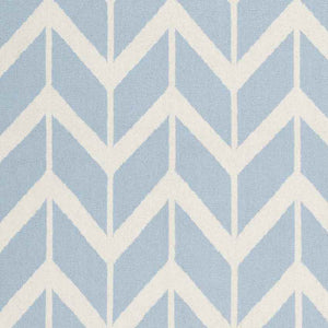 Dyer Modern Blue/White Area Rug