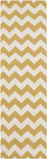 Emanuel Modern White/Yellow Area Rug