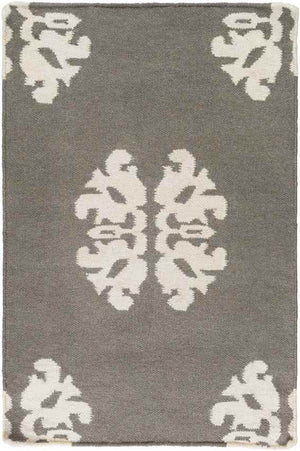 Emmonak Global Pewter/Beige Area Rug