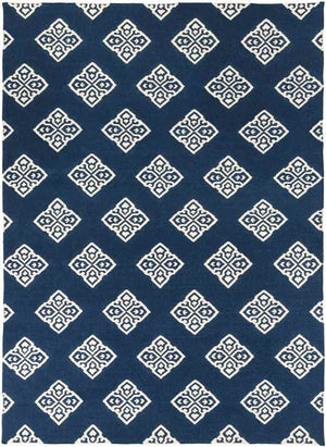 Sellingen Modern Blue Area Rug