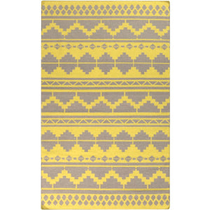 Noella Rustic Lime/Gray Area Rug