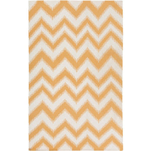 Fairburn Global Gold/White Area Rug