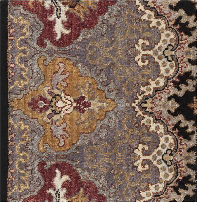 Sigourney Traditional Black/Tan Area Rug