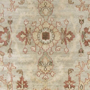 Goldville Traditional Beige/Moss Area Rug