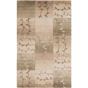 Haswell Modern Olive/Beige Area Rug
