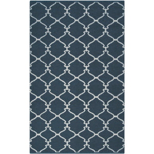 Homeland Modern Dark Blue Area Rug