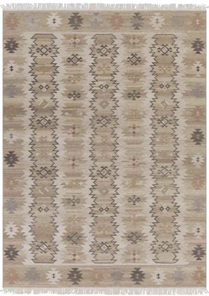 Hughes Rustic Beige/Camel Area Rug