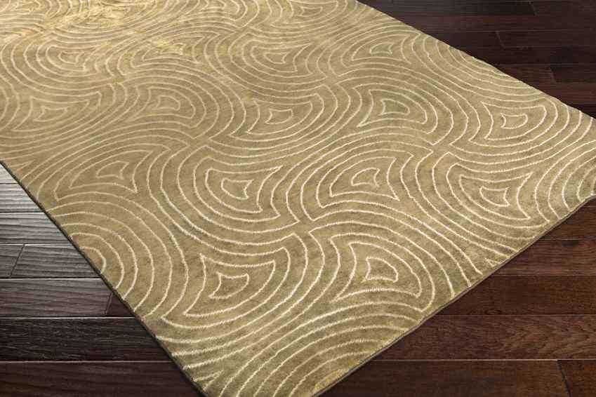 Lavaca Modern Dark Brown Area Rug