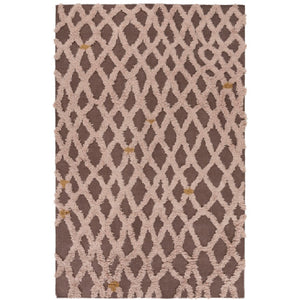 Madrid Modern Brown/White Area Rug