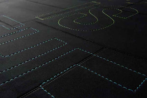 Mendota Modern Black/Pink Area Rug