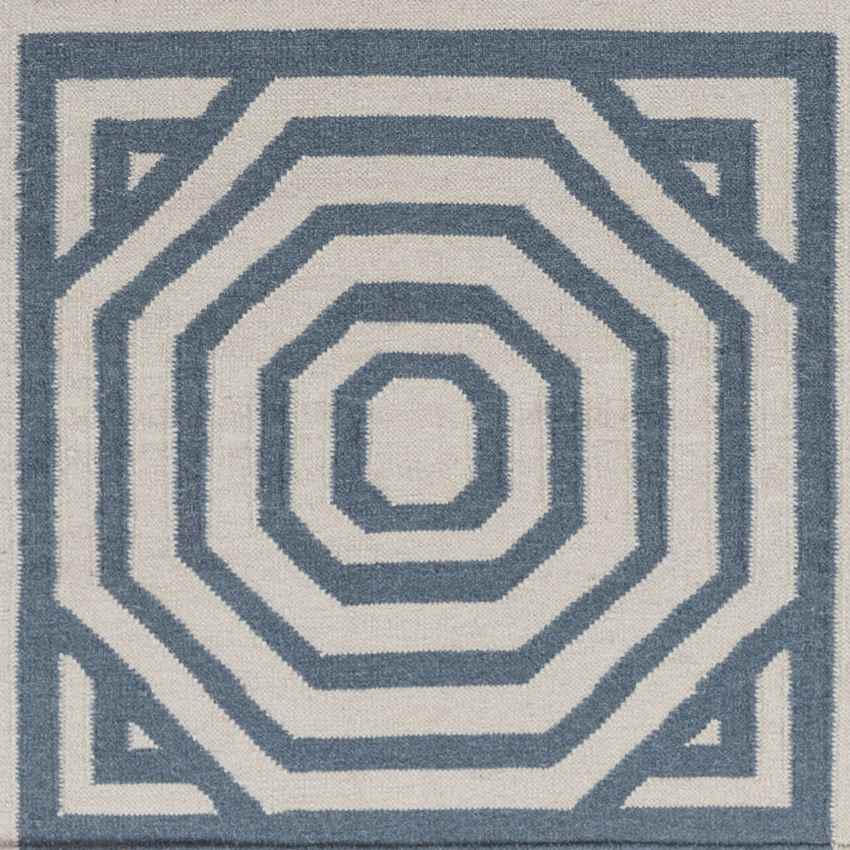Rosa Modern Gray/Teal Area Rug