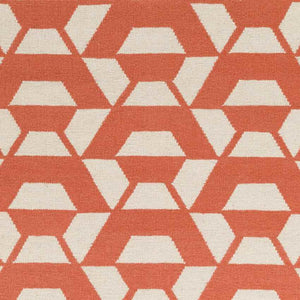 Rosemead Modern Coral Area Rug