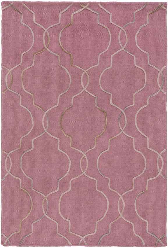 Salinas Modern Pink Area Rug