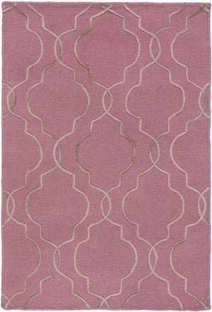 Salinas Modern Pink Area Rug