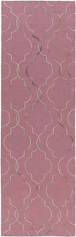 Salinas Modern Pink Area Rug