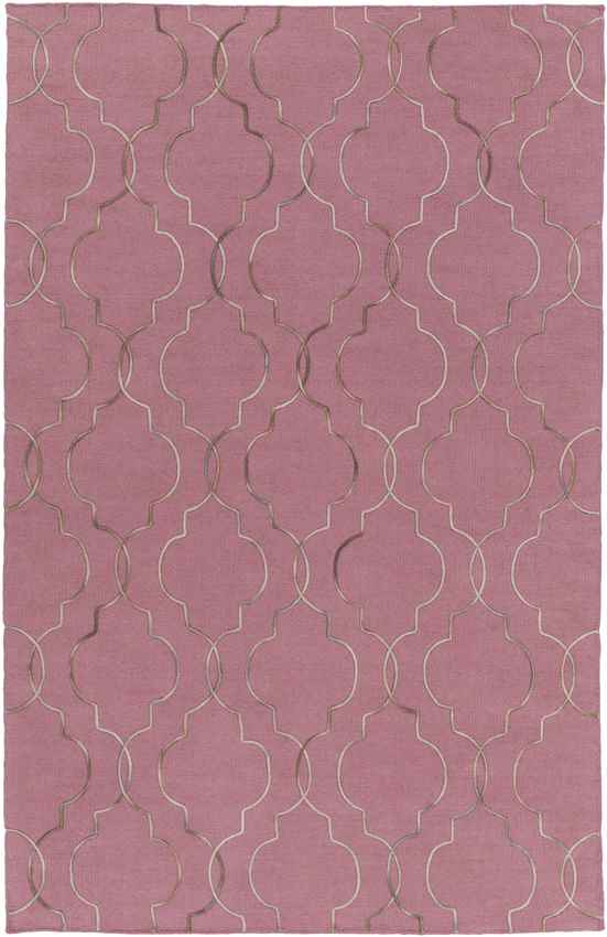 Salinas Modern Pink Area Rug