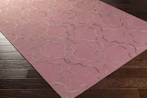 Salinas Modern Pink Area Rug