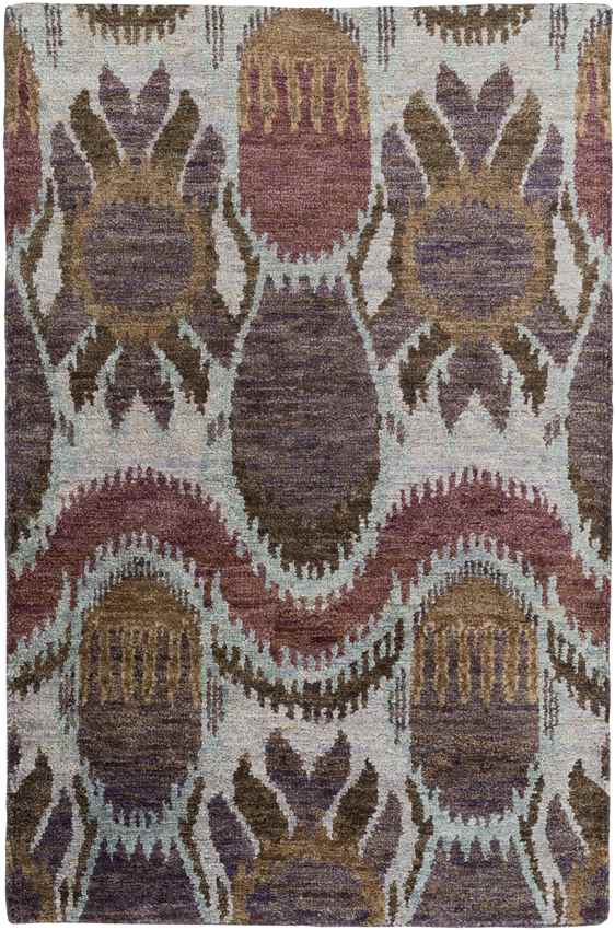 Schley Global Eggplant Area Rug