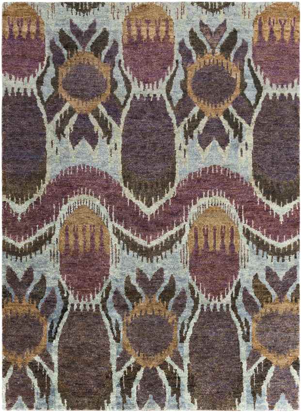 Schley Global Eggplant Area Rug