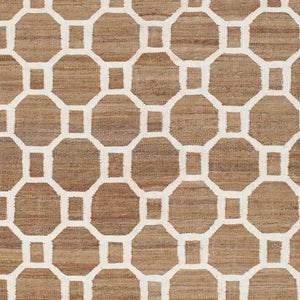 Shirley Global Brown Area Rug