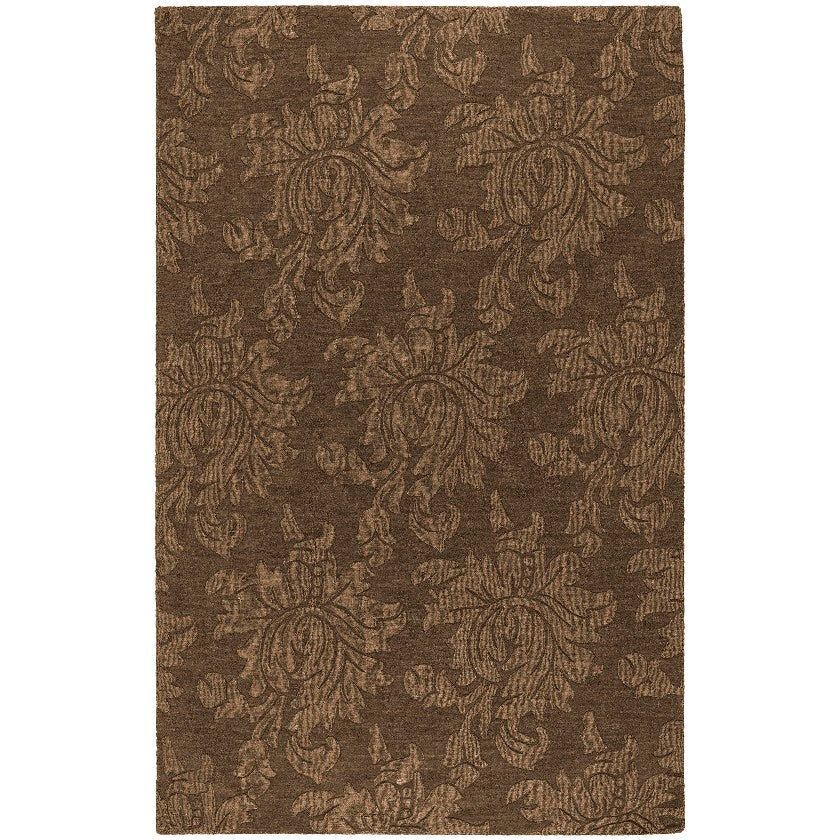 Telluride Modern Coffee/Mocha Area Rug