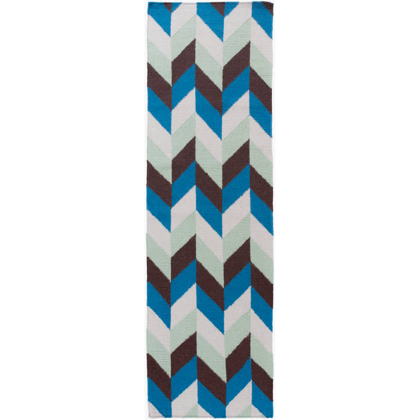 Tupelo Modern Bright Blue/Navy Area Rug