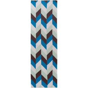 Tupelo Modern Bright Blue/Navy Area Rug