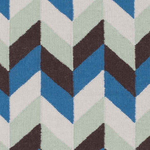 Tupelo Modern Bright Blue/Navy Area Rug