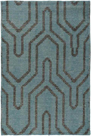 Bement Modern Teal Area Rug