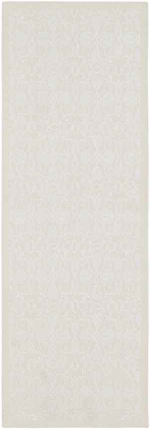 Maidstone Traditional White Area Rug