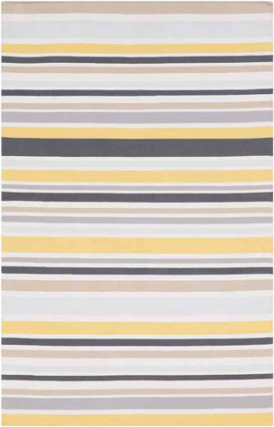 Fareham Modern Light Gray/Yellow Area Rug