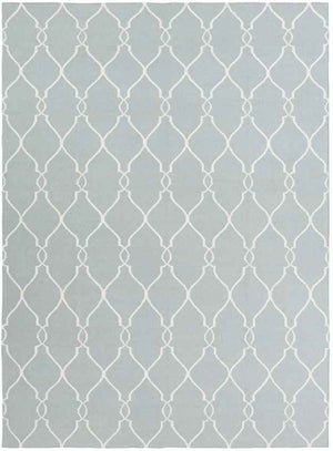 Hendon Modern Bright Blue Area Rug