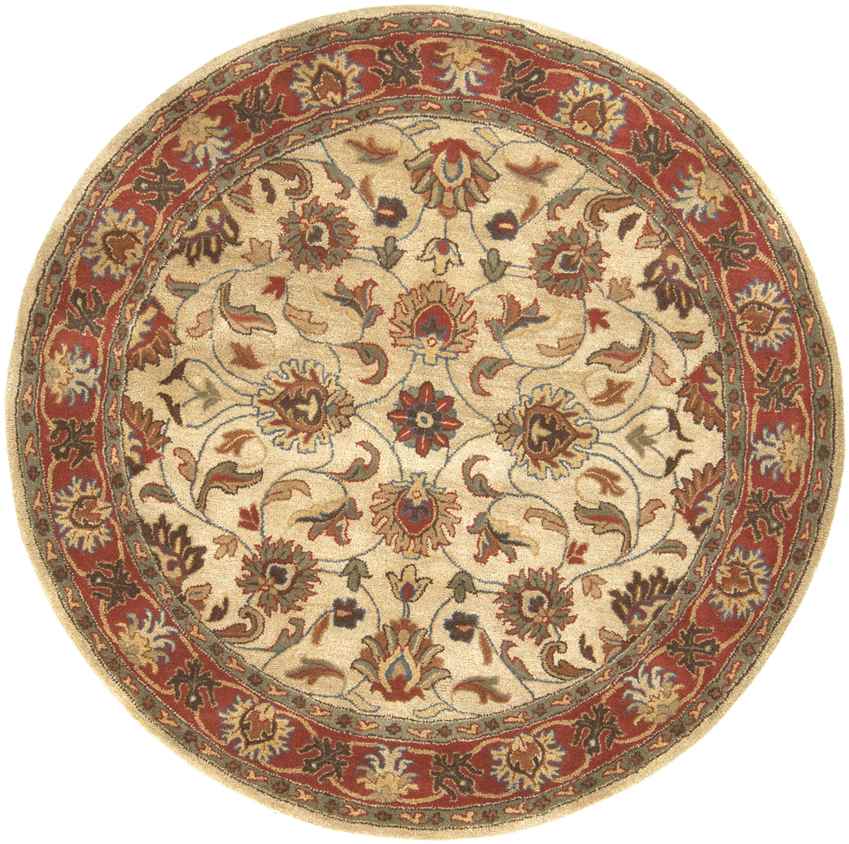 Paris Traditional Camel Area Rug