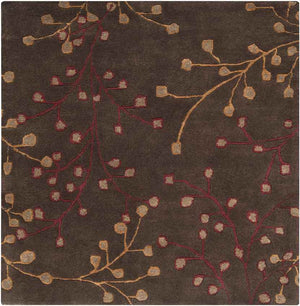 Le Havre Cottage Dark Brown Area Rug