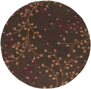 Le Havre Cottage Dark Brown Area Rug