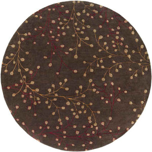 Le Havre Cottage Dark Brown Area Rug
