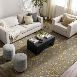 Le Havre Cottage Mustard Area Rug