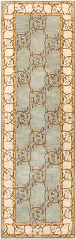Golden Traditional Sage Area Rug