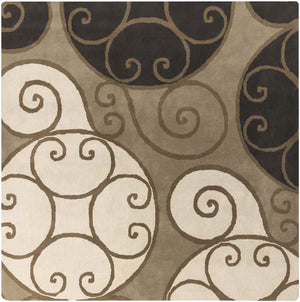 Osoyoos Modern Khaki Area Rug