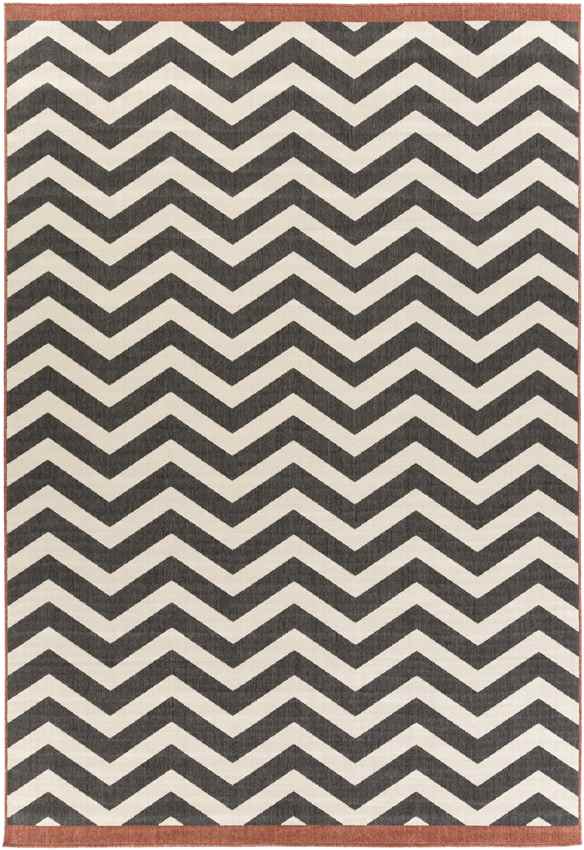 Deloraine Modern Black Area Rug