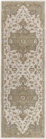 Roblin Traditional Khaki Area Rug