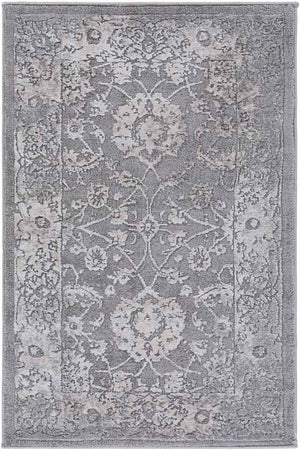 Meadows Traditional Medium Gray Area Rug