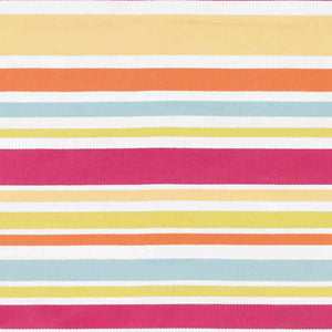 Fareham Modern Bright Pink/Yellow Area Rug