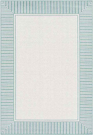 Balgonie Cottage Teal Area Rug