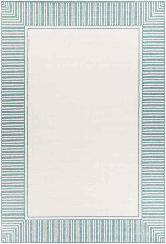 Balgonie Cottage Teal Area Rug