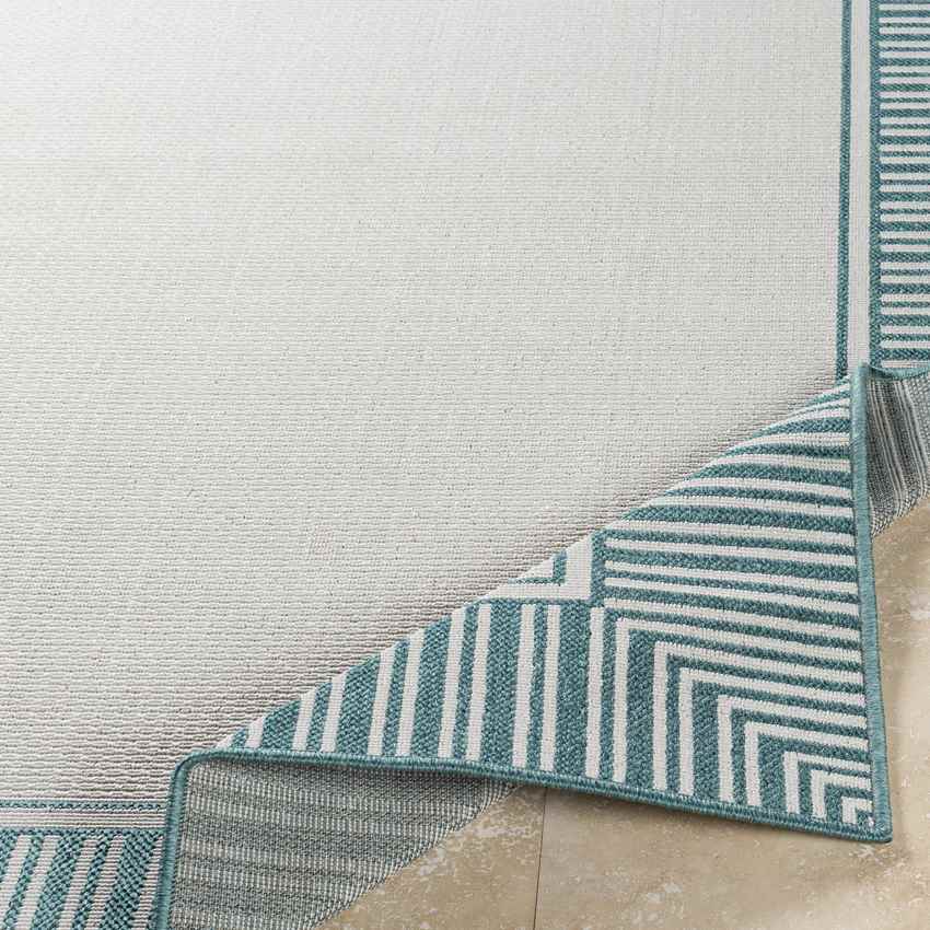 Balgonie Cottage Teal Area Rug