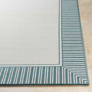 Balgonie Cottage Teal Area Rug