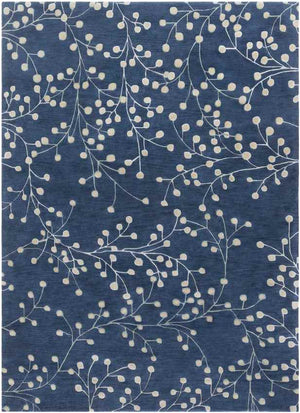 Le Havre Cottage Navy Area Rug