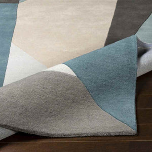 Lollum Modern Dusty Sage Area Rug