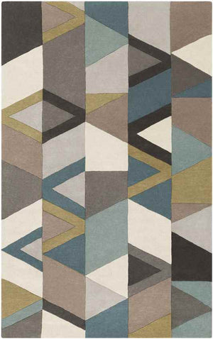 Lombok Modern Teal Area Rug